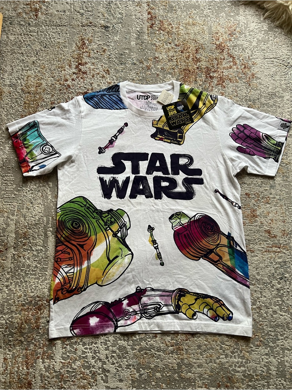 NWT Uniqlo UTGP 2015 Star Wars NIGO Prize Graphic Tee XL Rare